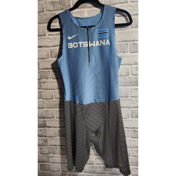 Nike Pro Elite Botswana Speedsuit Letsile Men’s Size Medium CK3203-412 - Picture 1 of 4